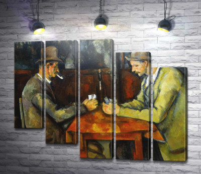 Модульна картина "Гравці в карти"