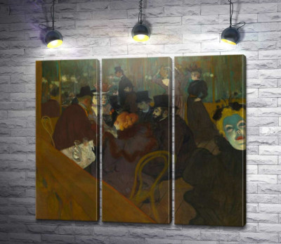 Модульная картина "В Мулен Руж"