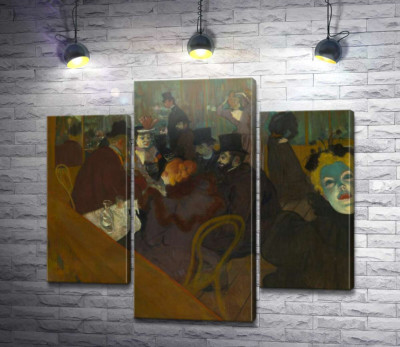 Модульная картина "В Мулен Руж"