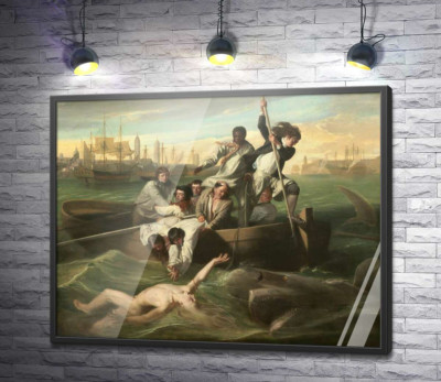 Постер "Вотсон та акула"