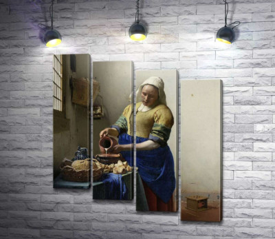 Модульна картина "Молочниця"