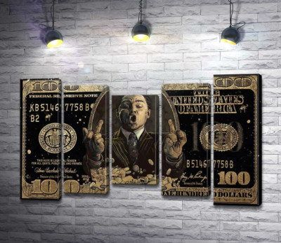 Wolfie: Золота банкнота Вовк із Wall-Street