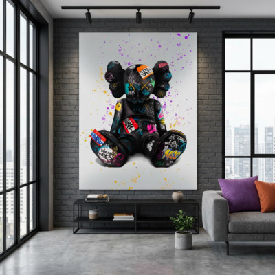 Сидячий KAWS