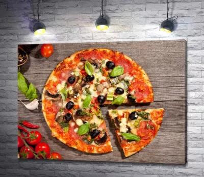 Вкус Италии в каждом кусочке пиццы