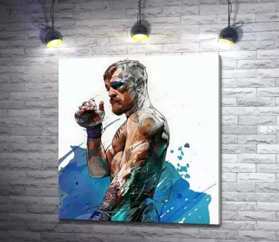 Боксер Конор Мак-Грегор (Conor McGregor) после победного боя