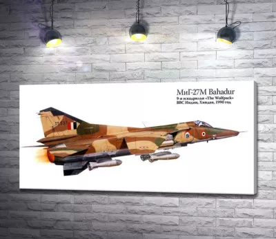 Советский сверхзвуковой истребитель-бомбардировщик МиГ-27М