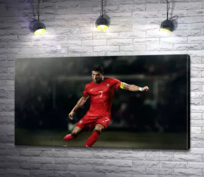 Капітан португальської збірної - Кріштіану Роналду (Cristiano Ronaldo)