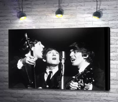 Архівна фотографія виступу групи Beatles