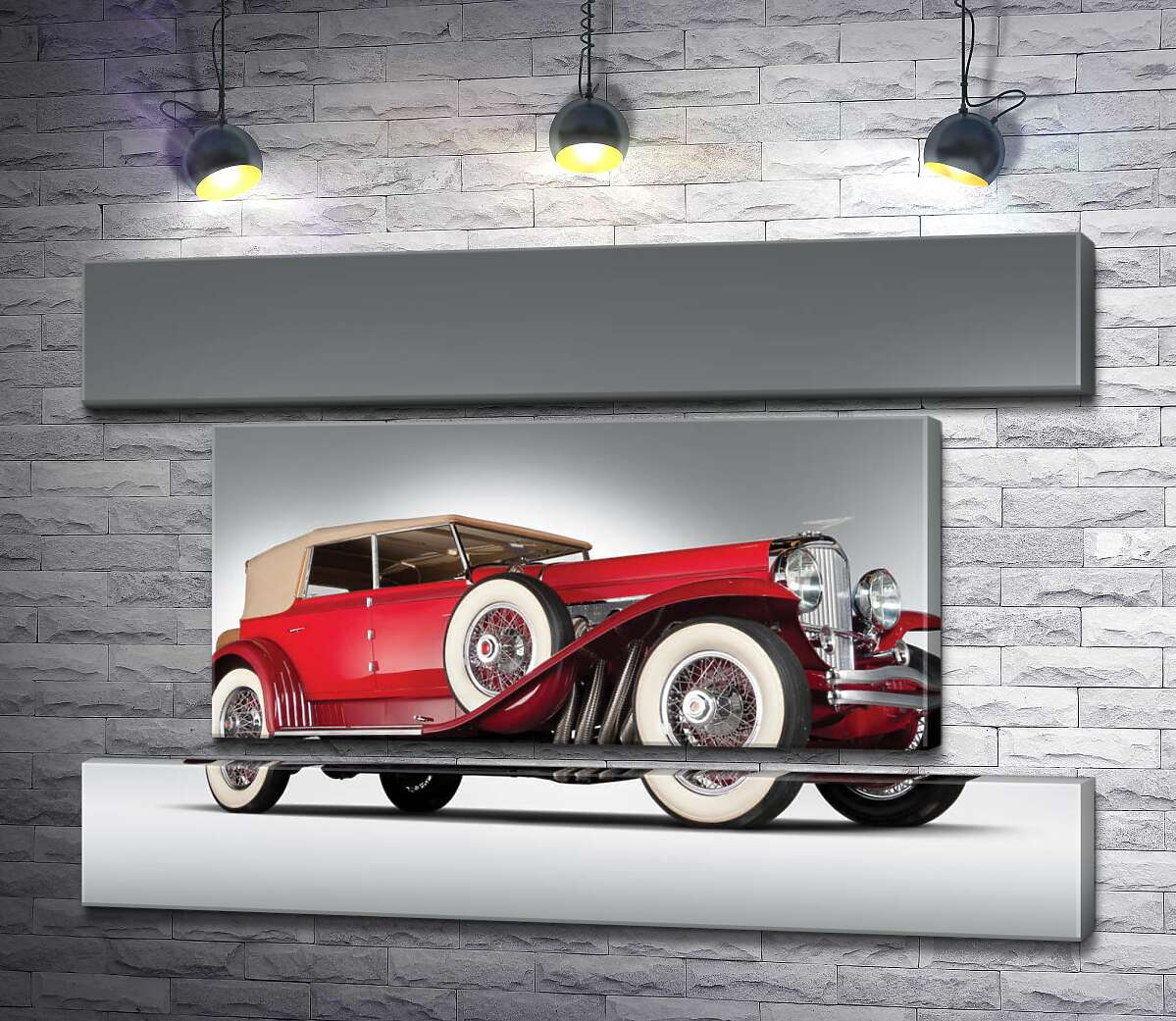 модульна картина Старовинний автомобіль 1920 року американської компанії Duesenberg (Модуль №18)