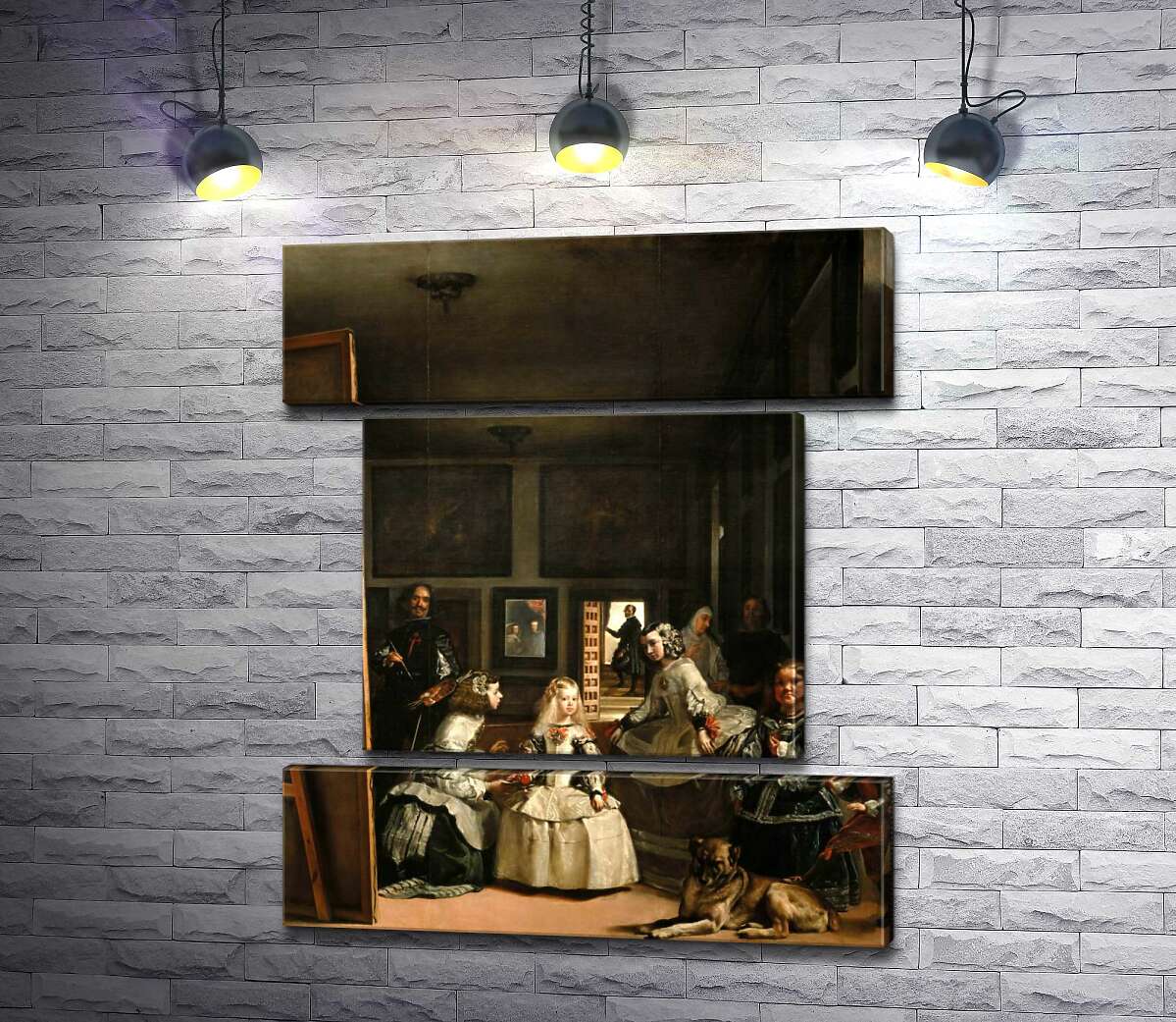 модульная картина Фрейлины (Las meninas) – Диего Веласкес (Diego Velazquez)