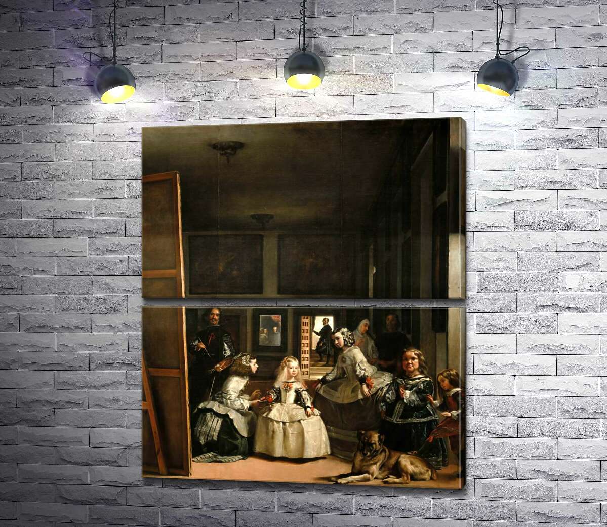модульная картина Фрейлины (Las meninas) – Диего Веласкес (Diego Velazquez)