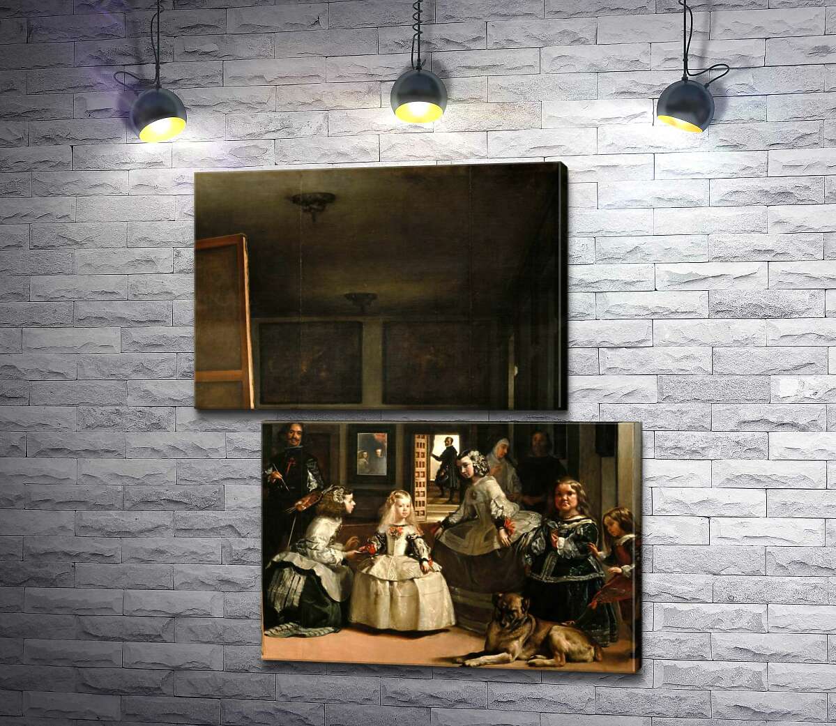 модульна картина Фрейліни (Las meninas) - Дієго Веласкес (Diego Velazquez)