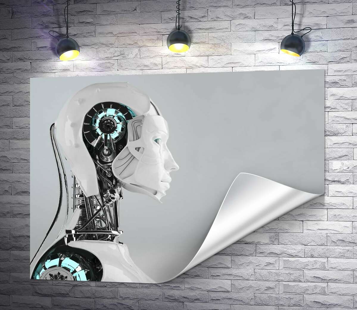печать Технологии будущего в профиле робота