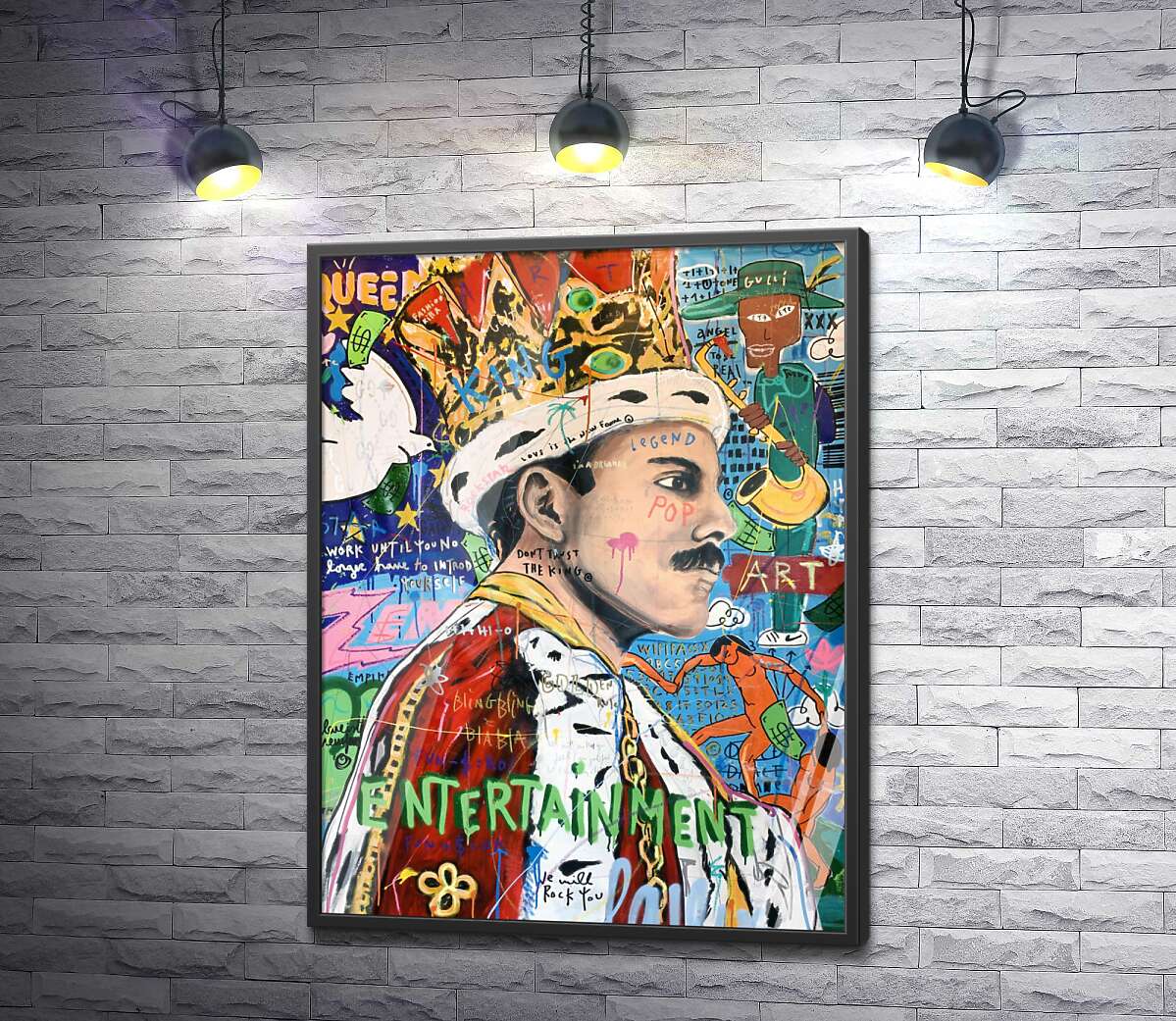 постер Розвага короля (King entertainment) - Джісбар (Jisbar)