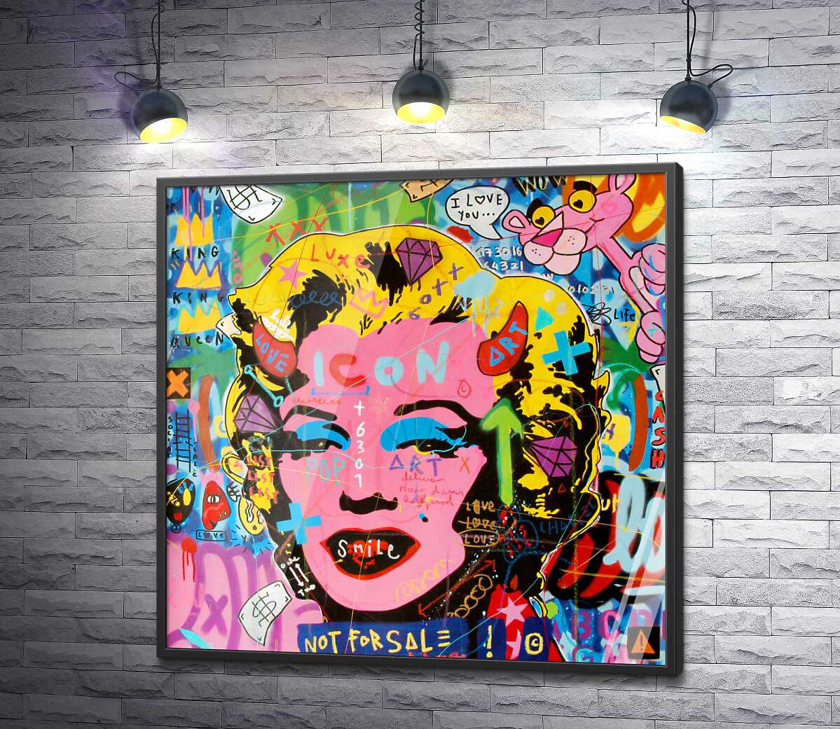 постер Мерелин не на продажу (Marilyn not for sale) - Джисбар (Jisbar)