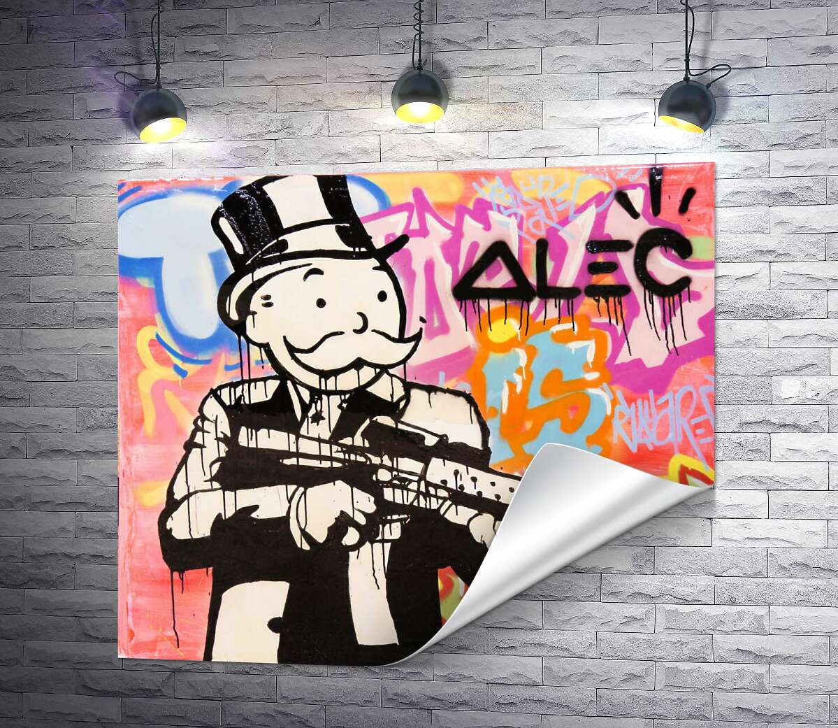друк Штурмова гвинтівка (Assault rifle) - Алек Монополі (Alec Monopoly)