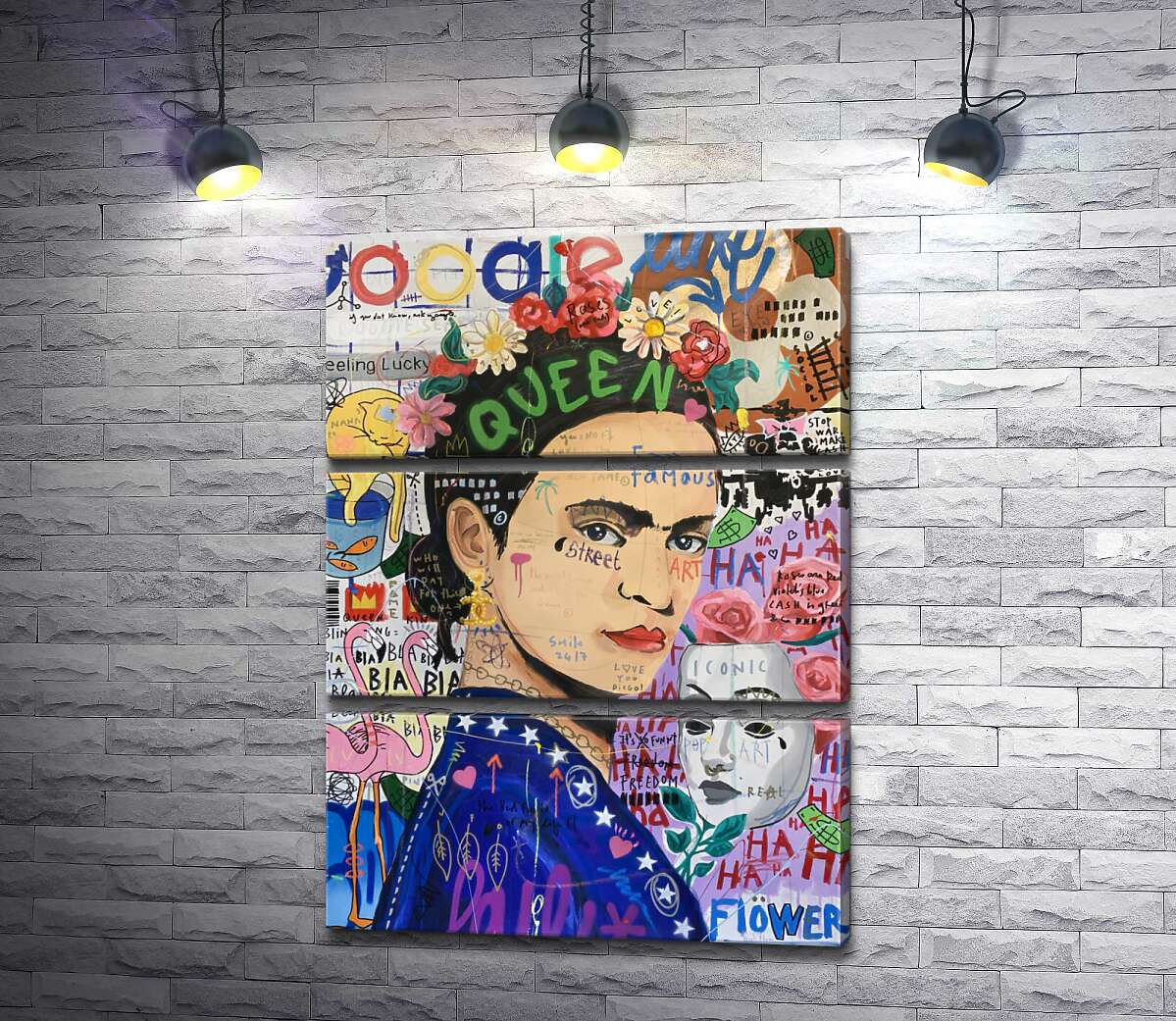 модульна картина Маска Фріди (Frida Mask) (Модуль №15) - Джісбар (Jisbar)