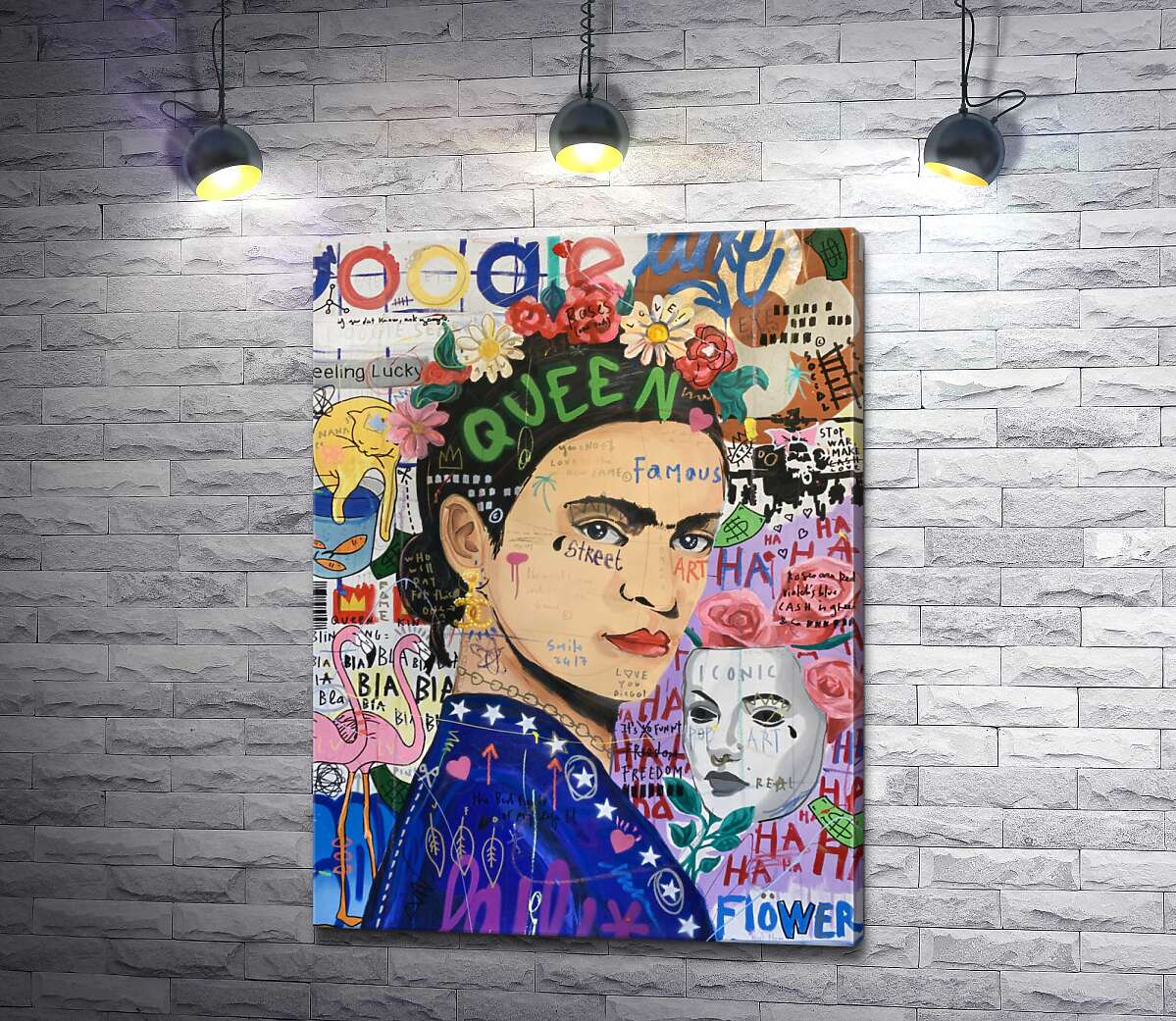 картина Маска Фриды (Frida Mask) – Джисбар (Jisbar)