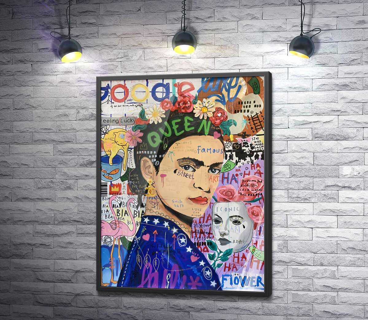 постер Маска Фриды (Frida Mask) – Джисбар (Jisbar)