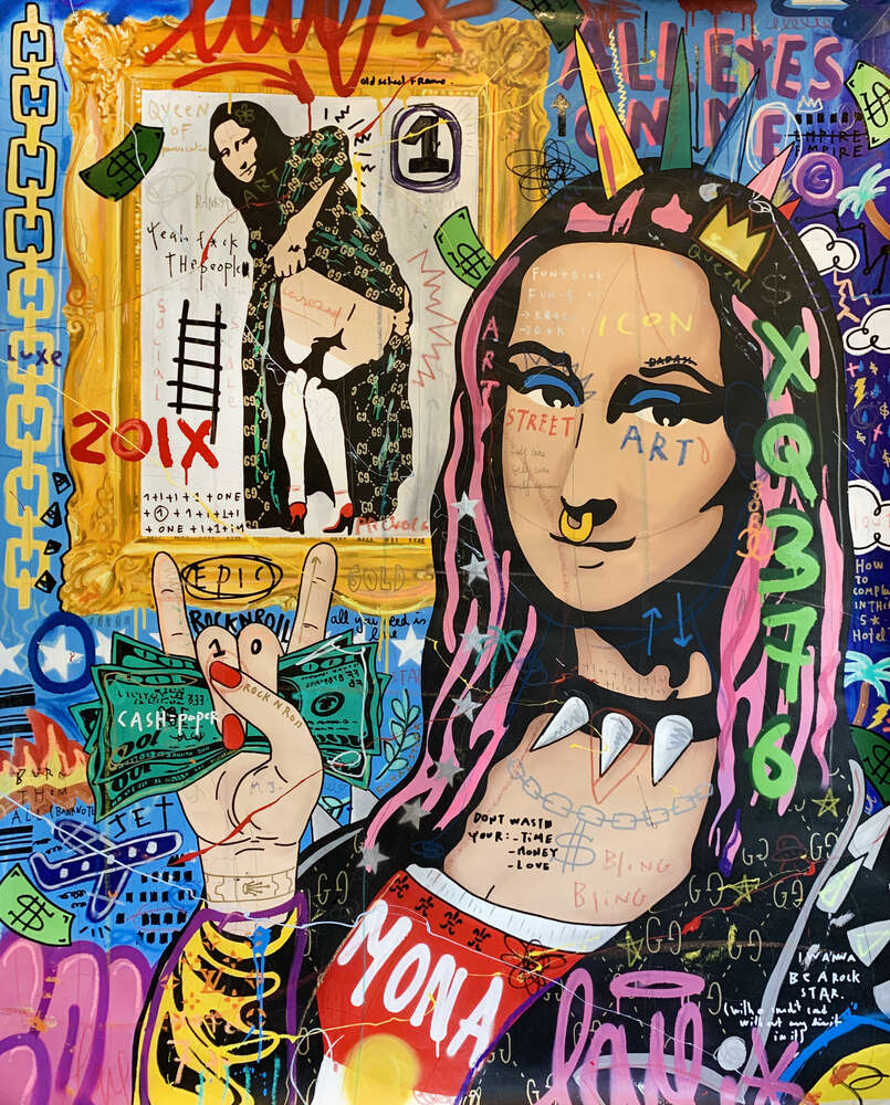 картина-постер Панк-музей Мона (Mona Punk Museum) – Джисбар (Jisbar)
