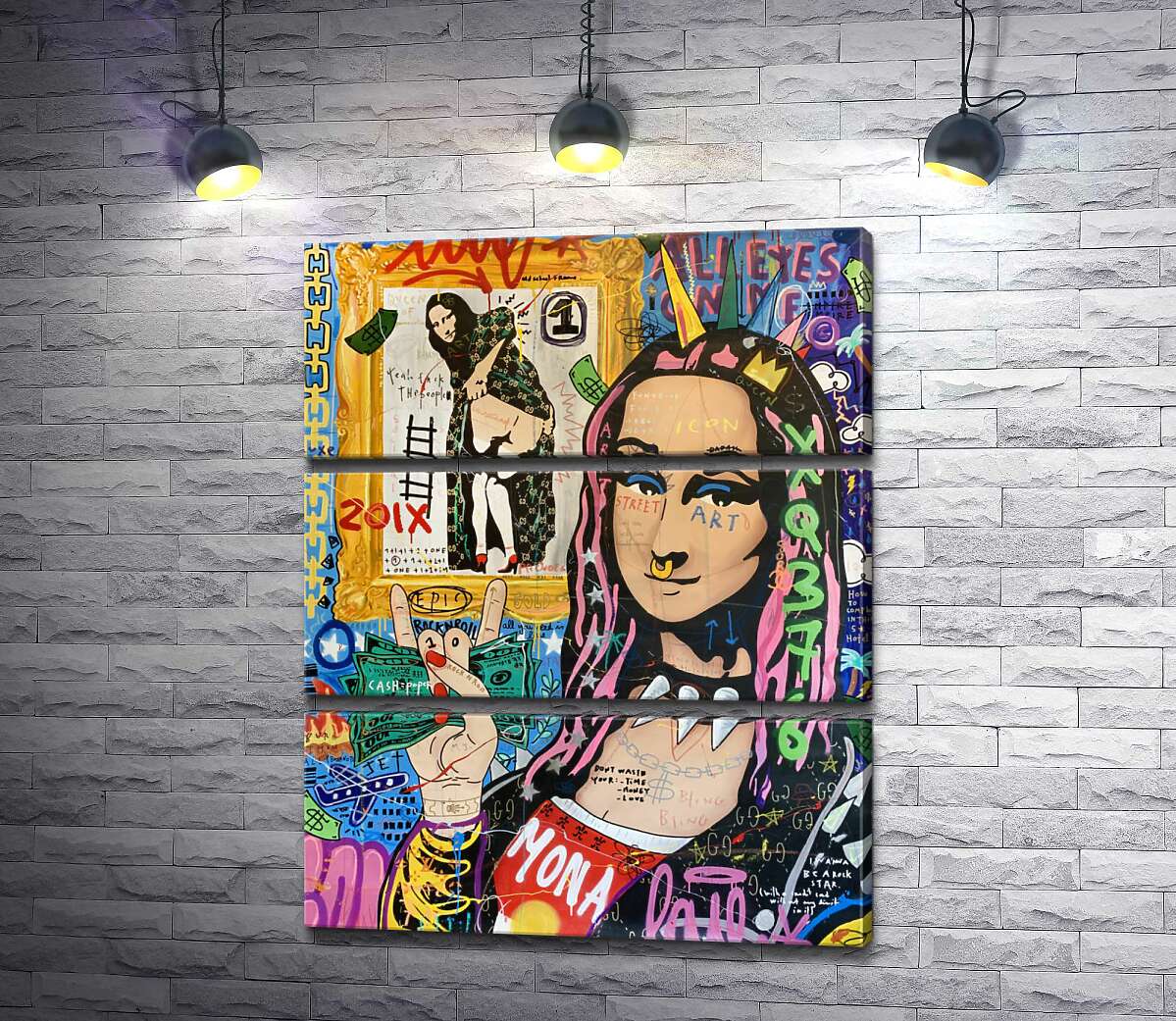 модульная картина Панк-музей Мона (Mona Punk Museum) (Модуль №15) – Джисбар (Jisbar)
