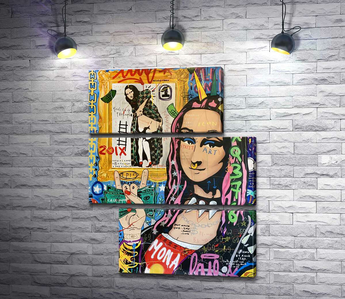 модульна картина Панк-музей Мона (Mona Punk Museum) (Модуль №16) - Джісбар (Jisbar)