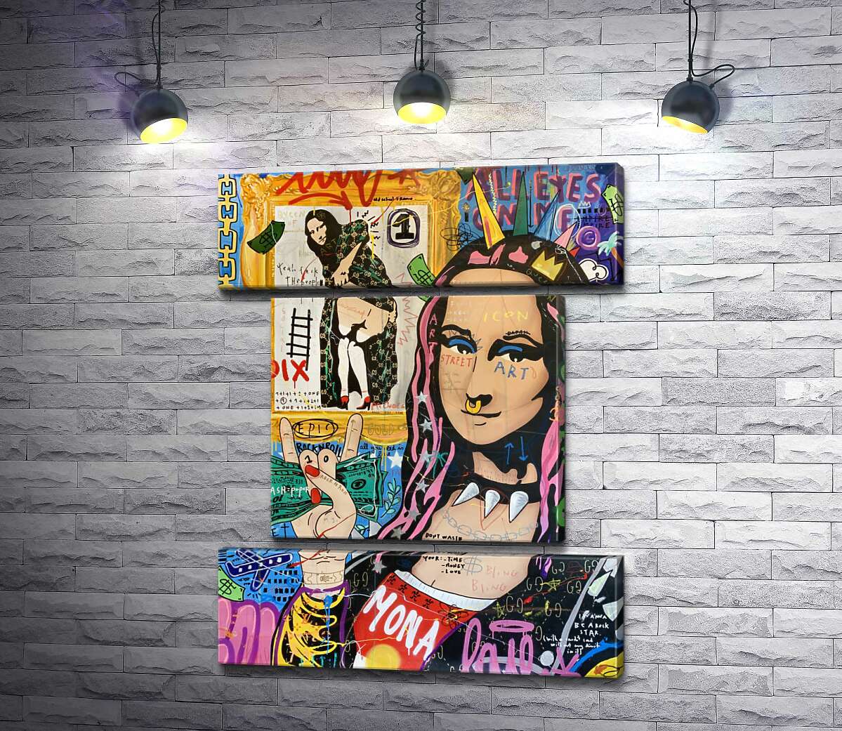 модульная картина Панк-музей Мона (Mona Punk Museum) (Модуль №18) – Джисбар (Jisbar)