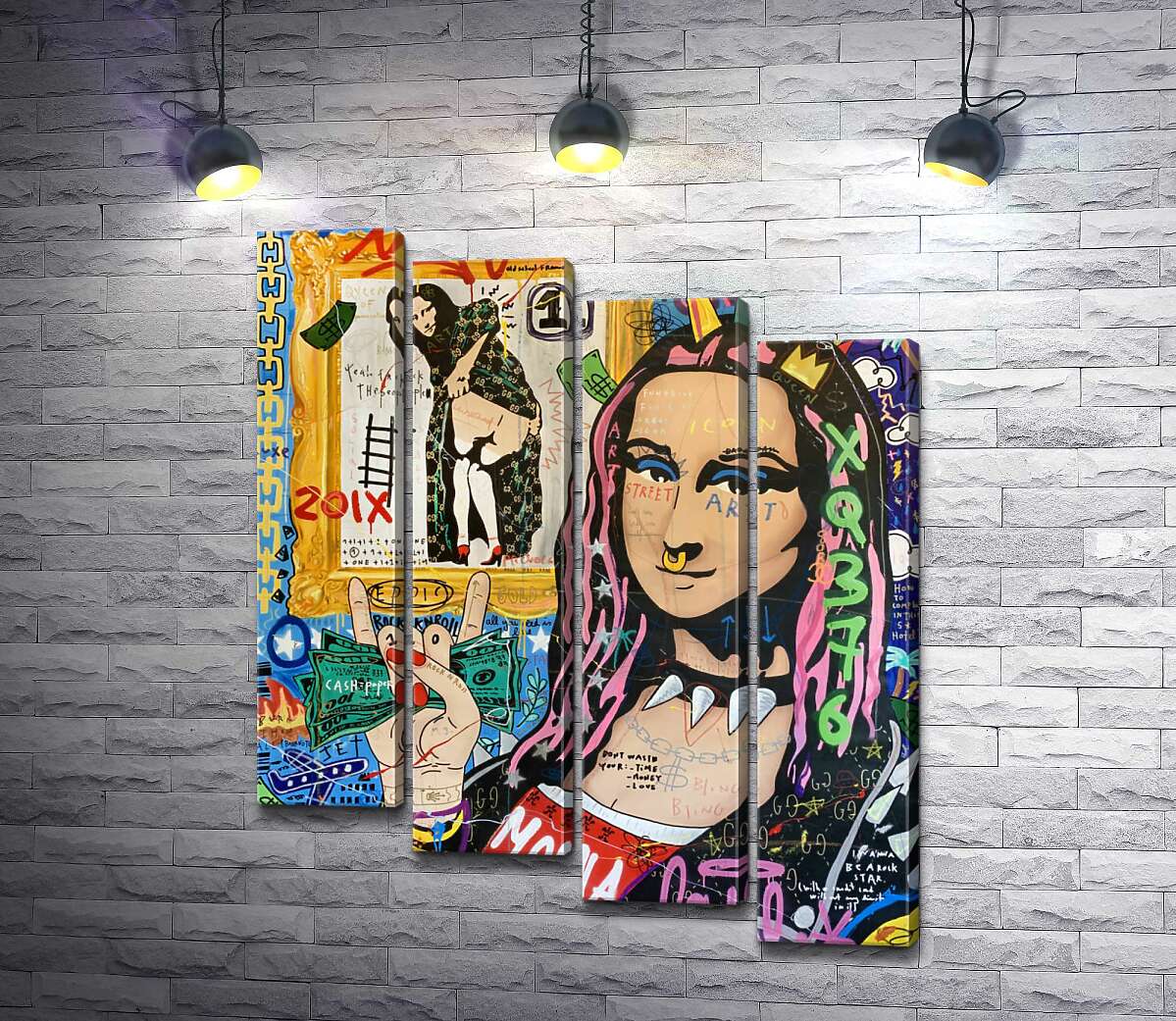 модульная картина Панк-музей Мона (Mona Punk Museum) (Модуль №19) – Джисбар (Jisbar)