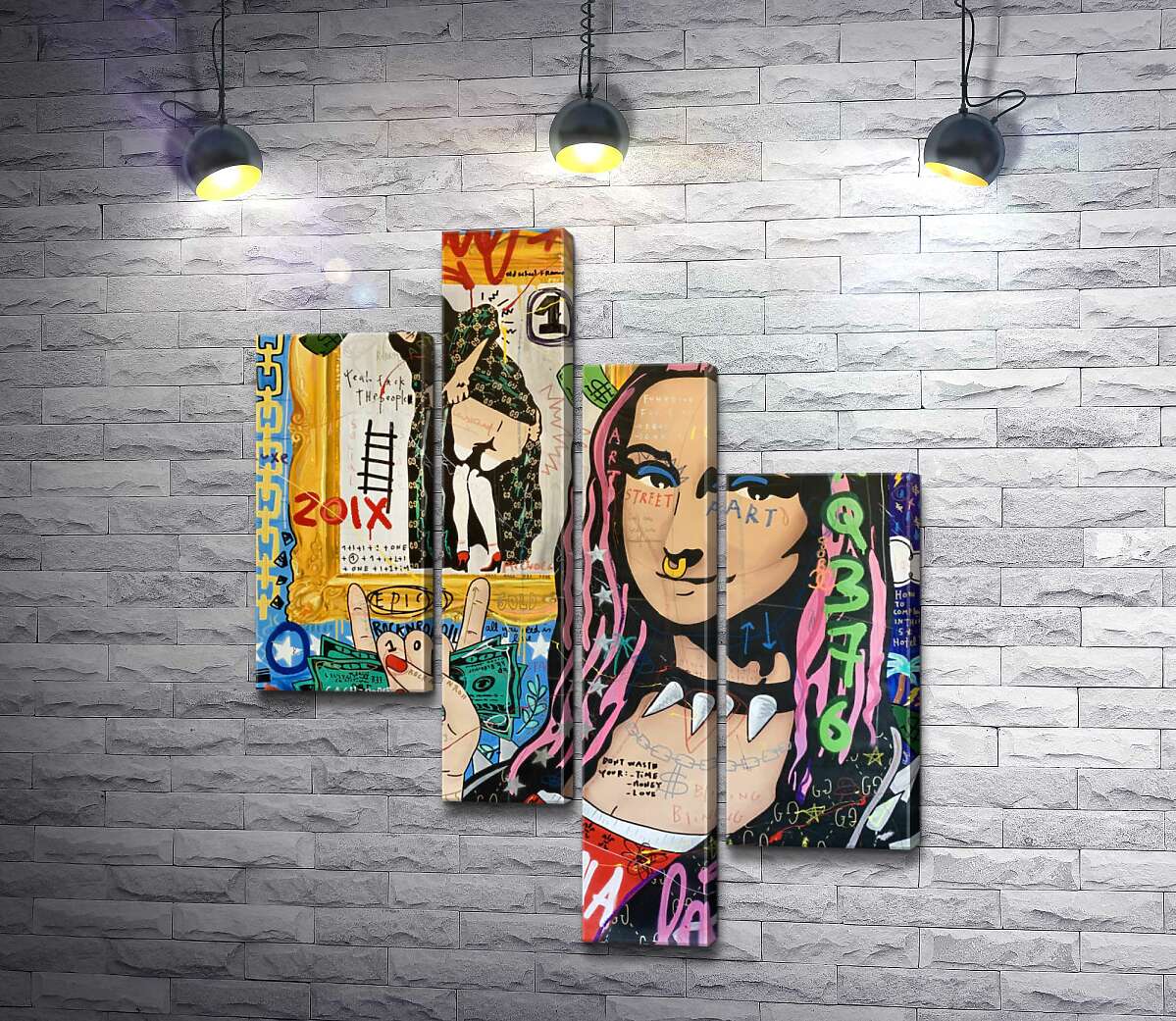модульная картина Панк-музей Мона (Mona Punk Museum) (Модуль №21) – Джисбар (Jisbar)