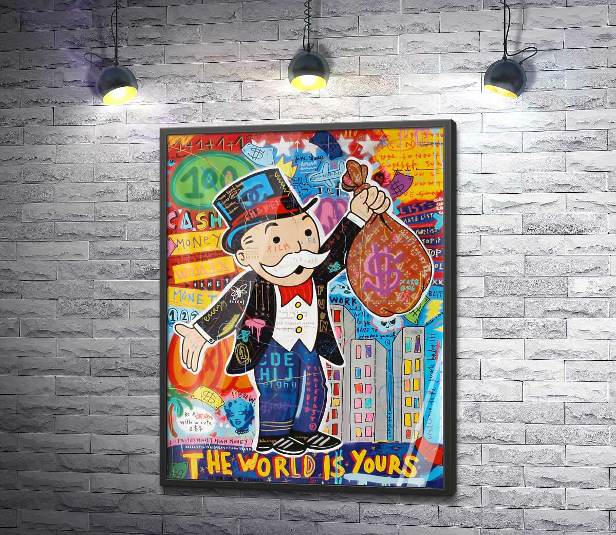 постер Мир Монополи (Monop world) – Джисбар (Jisbar)