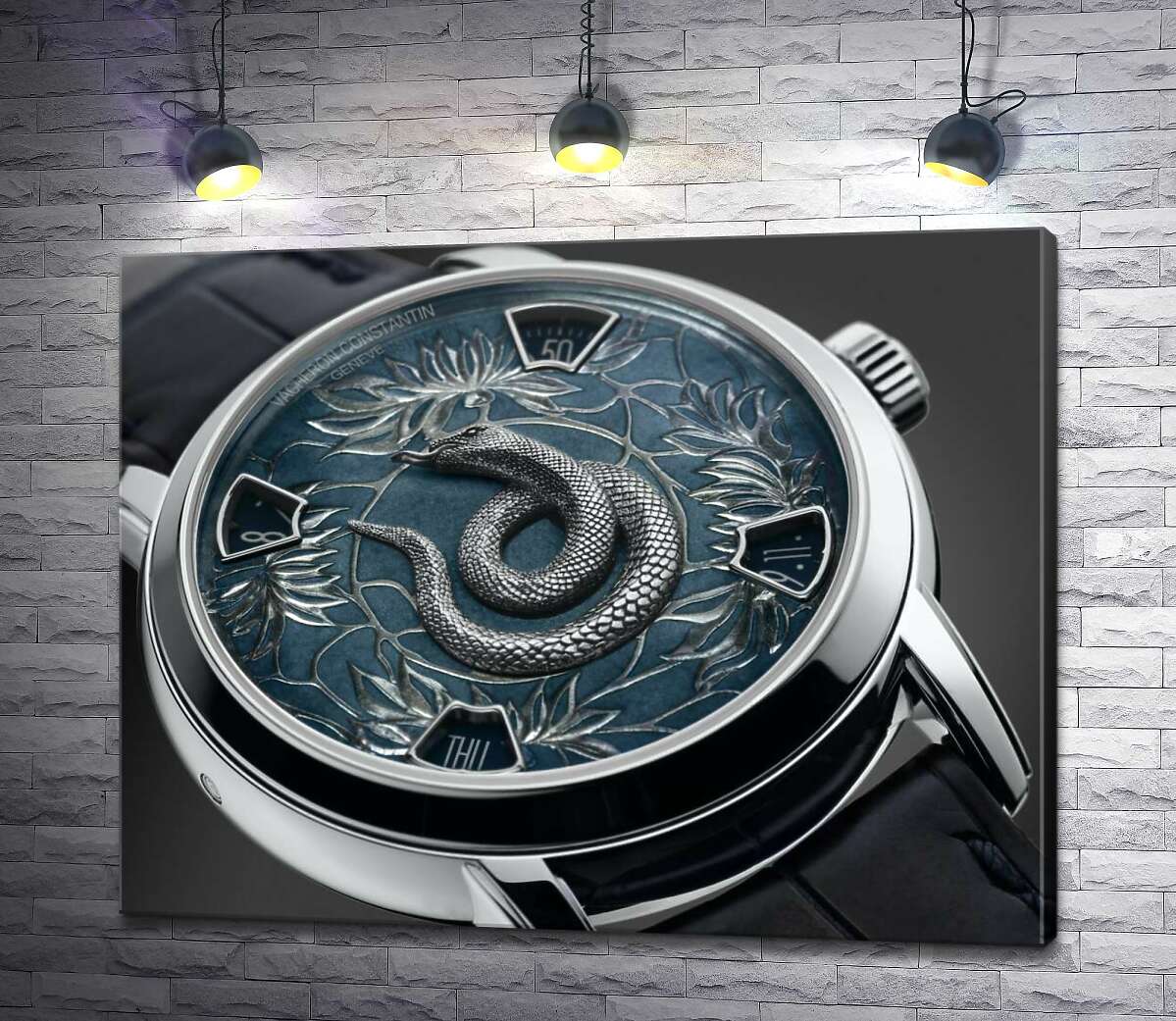 картина Зодіакальна змія на годиннику швейцарського бренду Vacheron Constantin