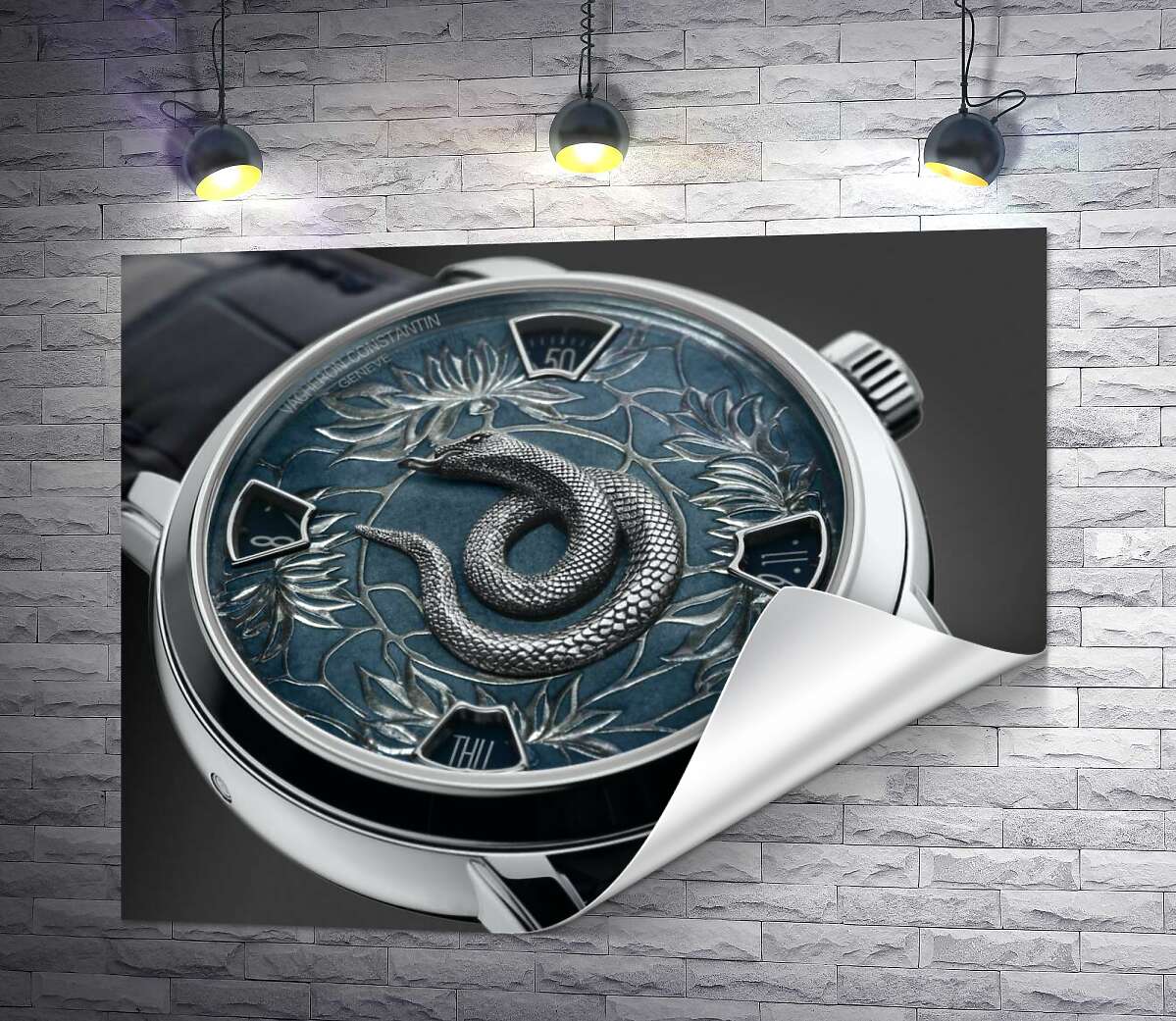 друк Зодіакальна змія на годиннику швейцарського бренду Vacheron Constantin
