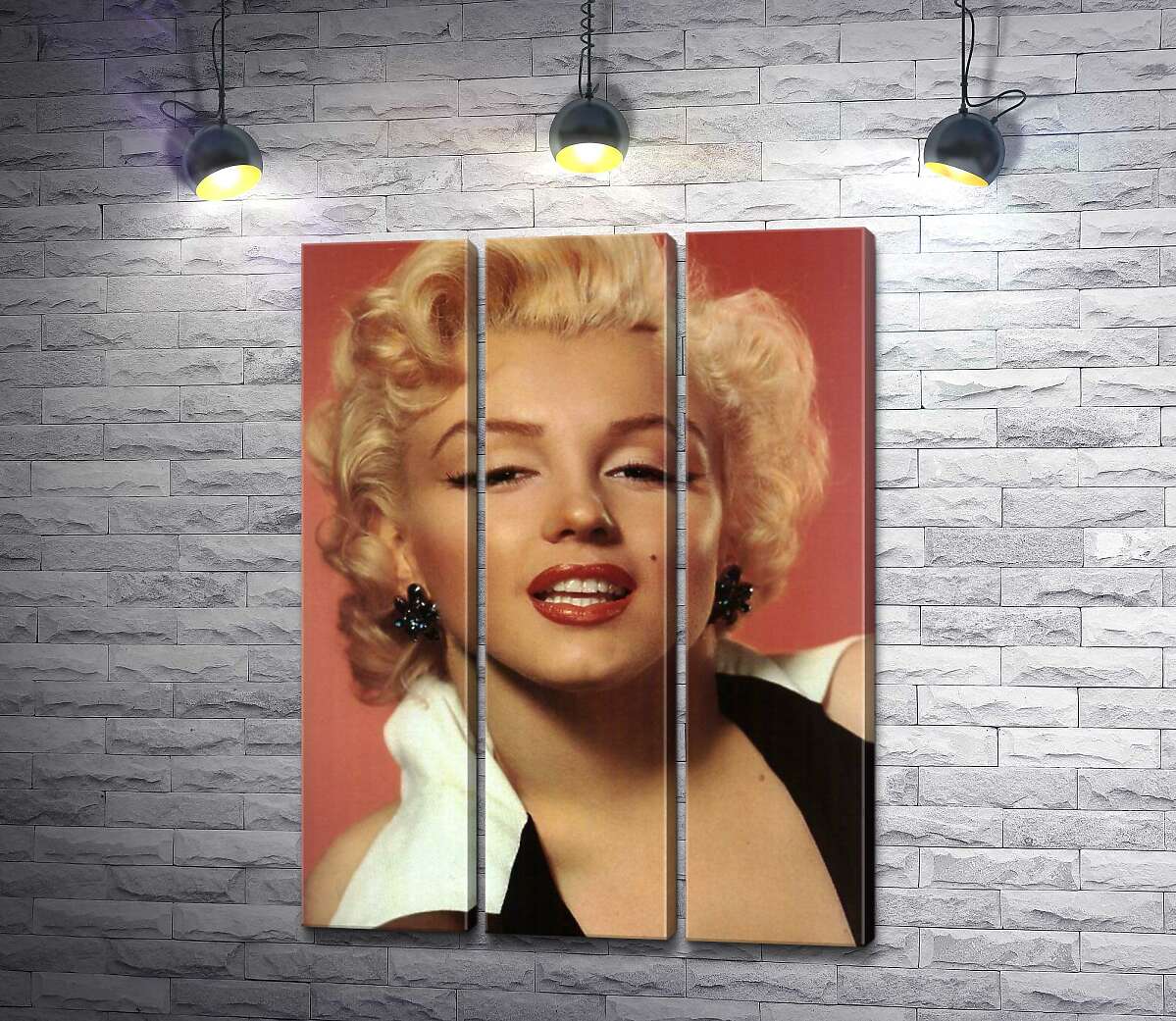 модульна картина Мерiлін Монро (Marilyn Monroe) позує для першого номеру журналу Playboy