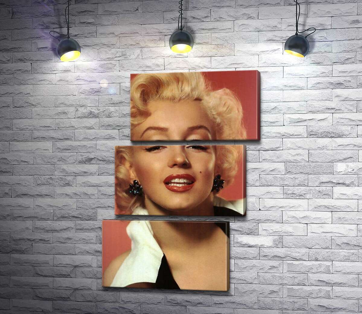 модульна картина Мерiлін Монро (Marilyn Monroe) позує для першого номеру журналу Playboy (Модуль №17)