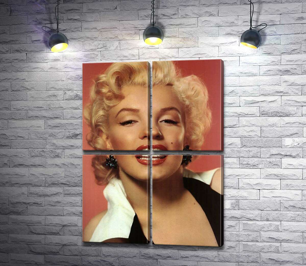 модульна картина Мерiлін Монро (Marilyn Monroe) позує для першого номеру журналу Playboy (Модуль №25)