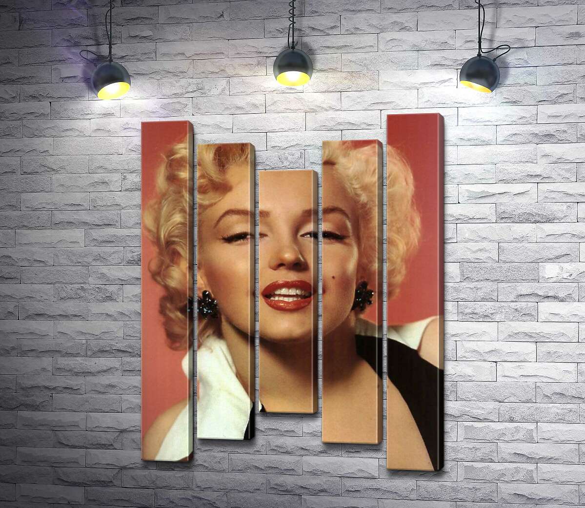 модульная картина Мэрилин Монро (Marilyn Monroe) позирует для первого номера журнала Playboy (Модуль №27)