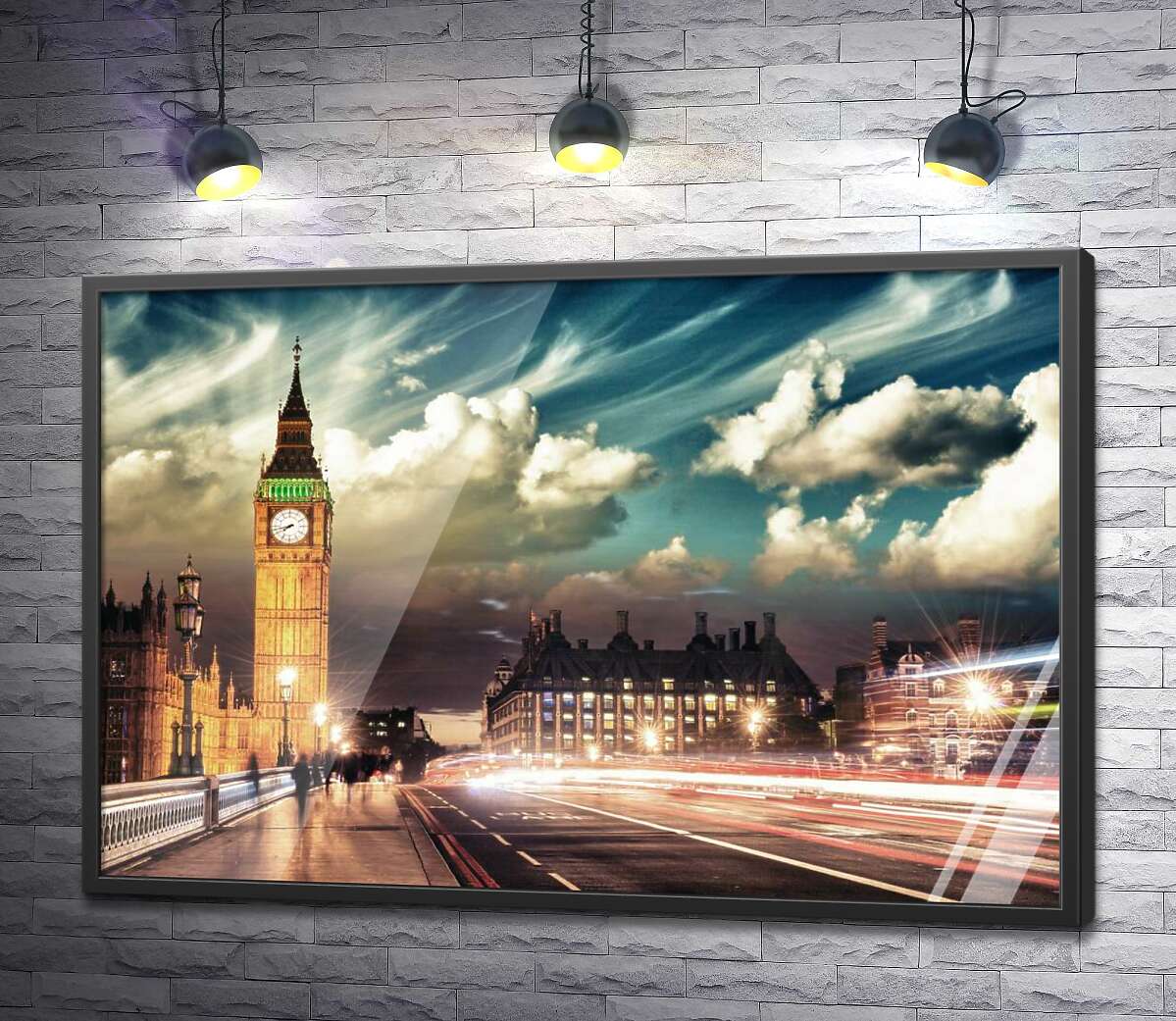 постер Вечер на Вестминстерском мосту (Westminster bridge)