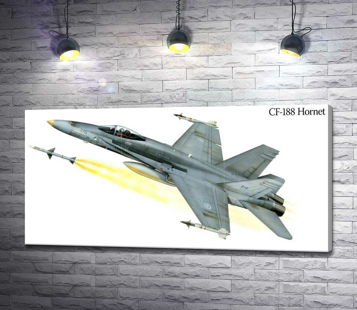 картина Канадський багатоцільовий винищувач McDonnell Douglas CF-18 Hornet