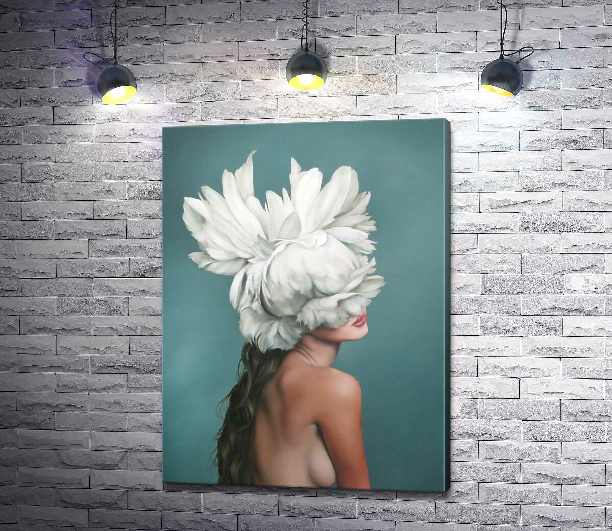 картина Дівчина з квітковою головою - Емі Джадд (Amy Judd)