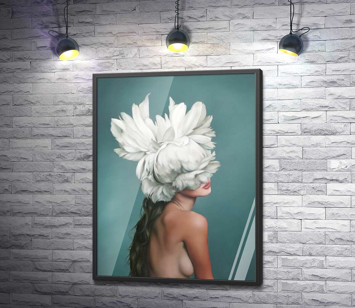 постер Дівчина з квітковою головою - Емі Джадд (Amy Judd)