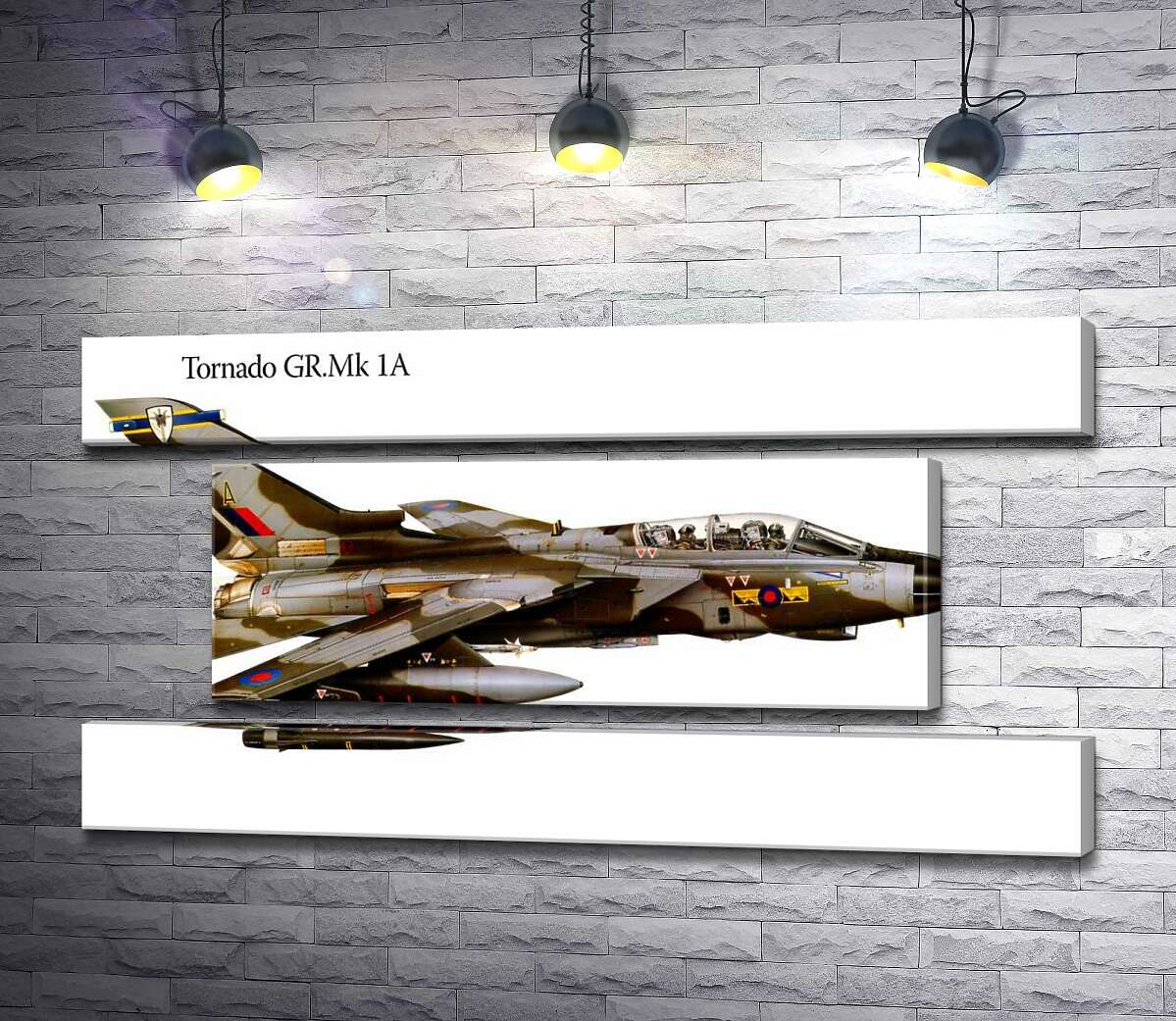 модульна картина Британський літак-розвідник Panavia Tornado GR1A (Модуль №18)