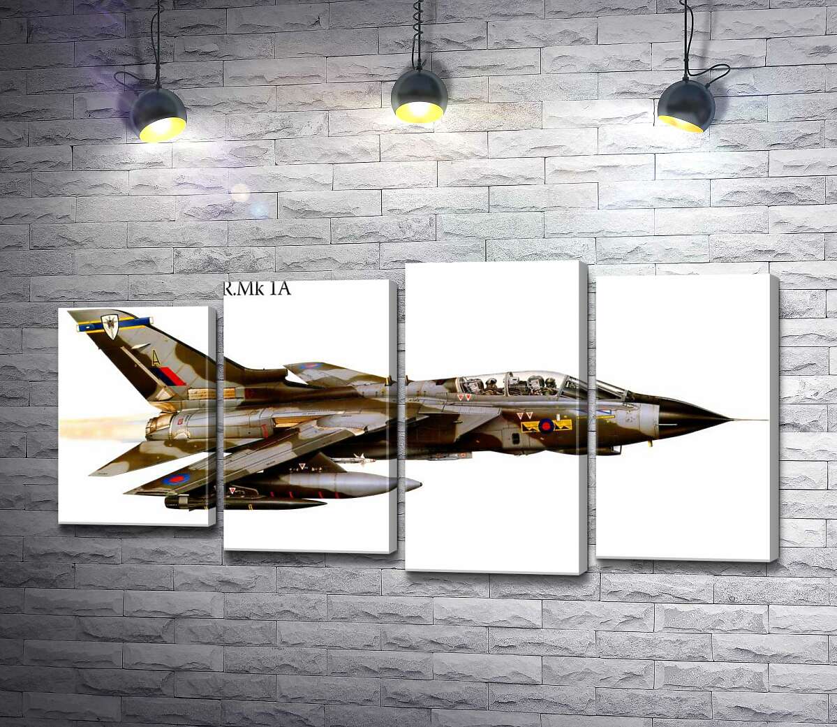 модульна картина Британський літак-розвідник Panavia Tornado GR1A (Модуль №3)