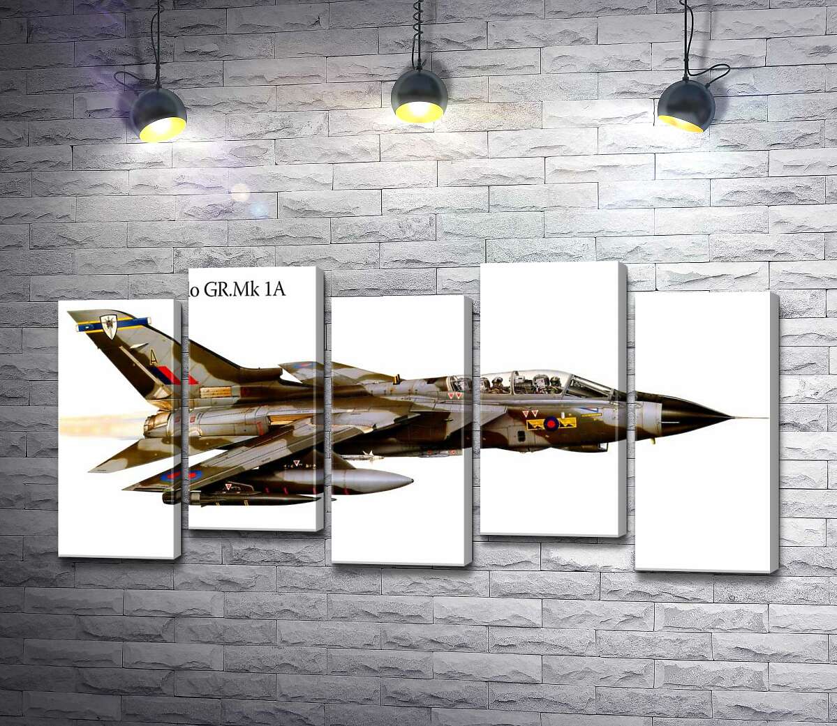 модульна картина Британський літак-розвідник Panavia Tornado GR1A (Модуль №30)