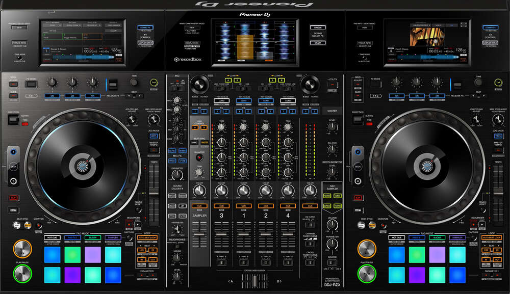 картина-постер Професійний DJ контроллер "Pioneer DDJ-RZX"