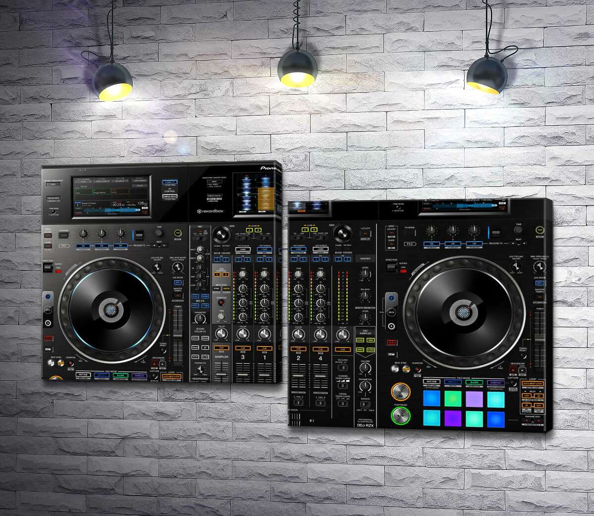модульна картина Професійний DJ контроллер "Pioneer DDJ-RZX" (Модуль №9)