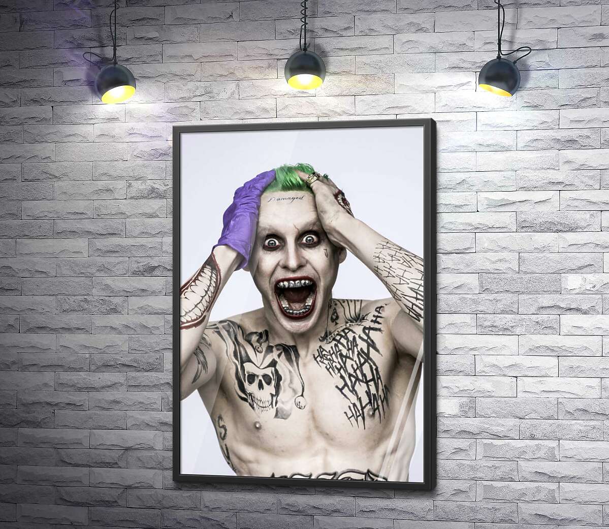 постер Безумный крик Джокера