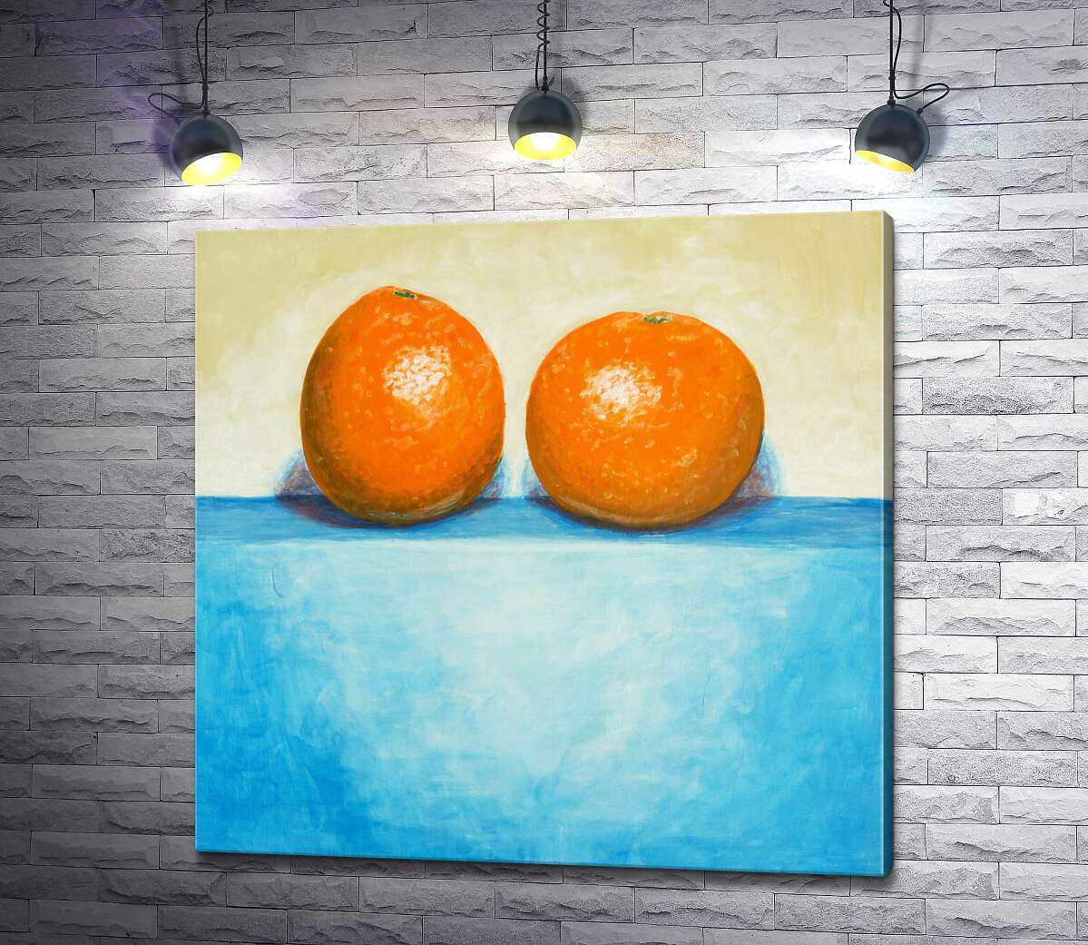 картина Блестящая кожура сочных апельсинов