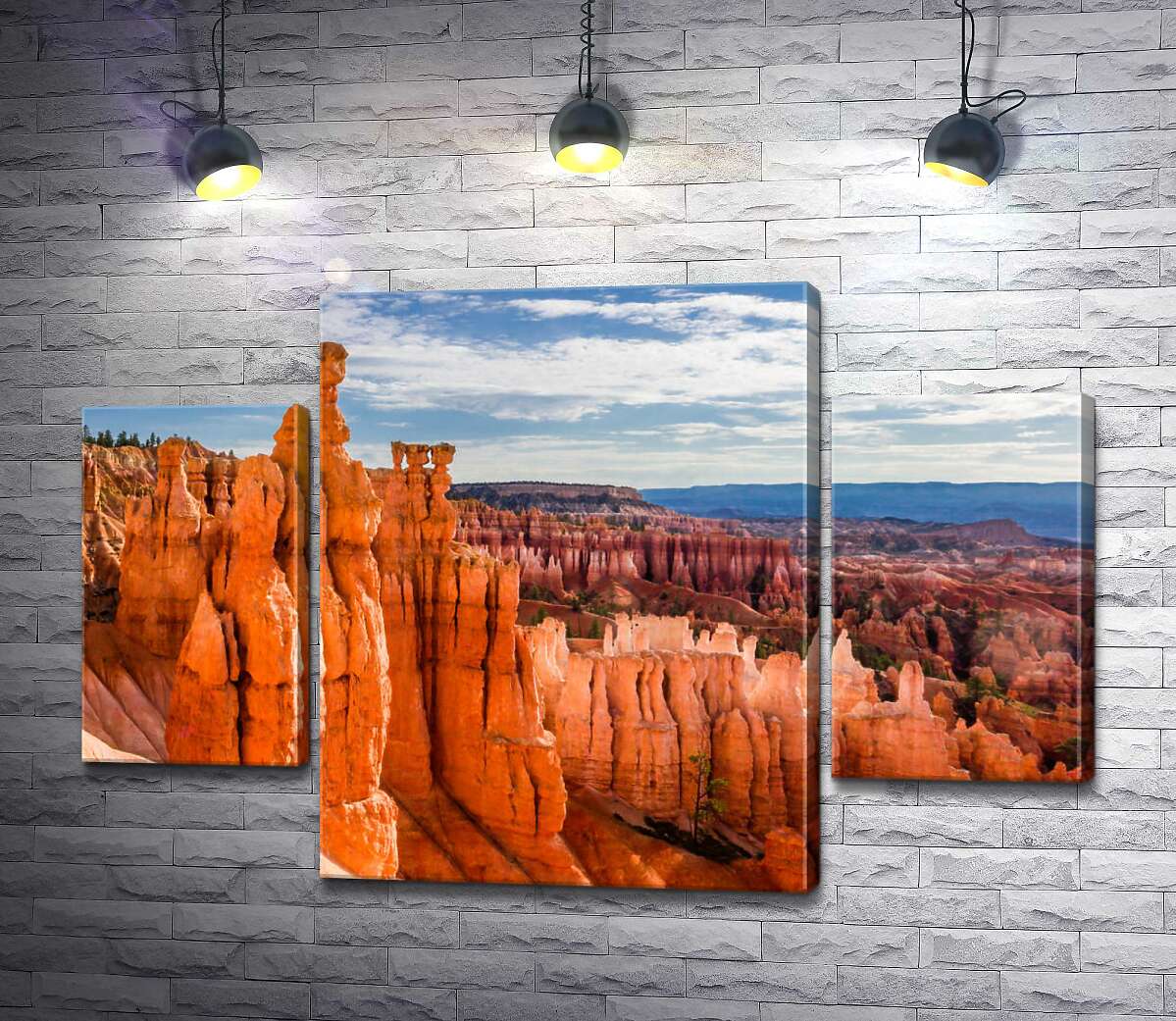 модульна картина Химерні форми скель Брайс-Каньйону (Bryce Canyon) (Модуль №5)