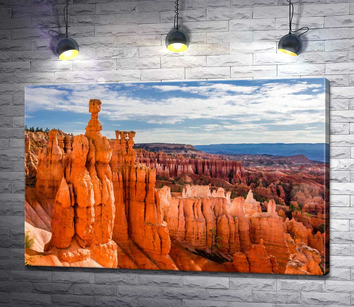 картина Причудливые формы скал Брайс-Каньона (Bryce Canyon)