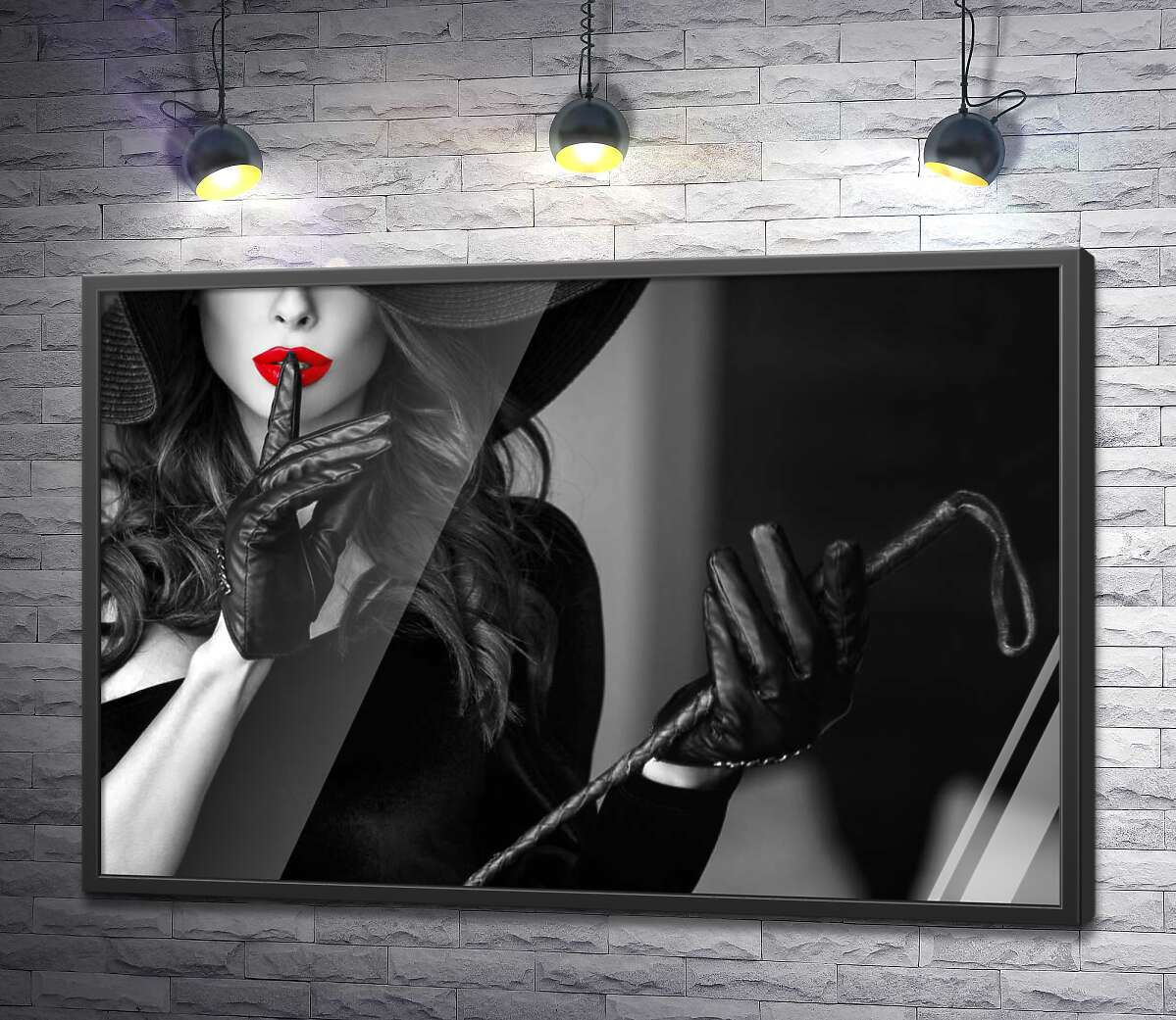 постер Загадкова леді в чорному